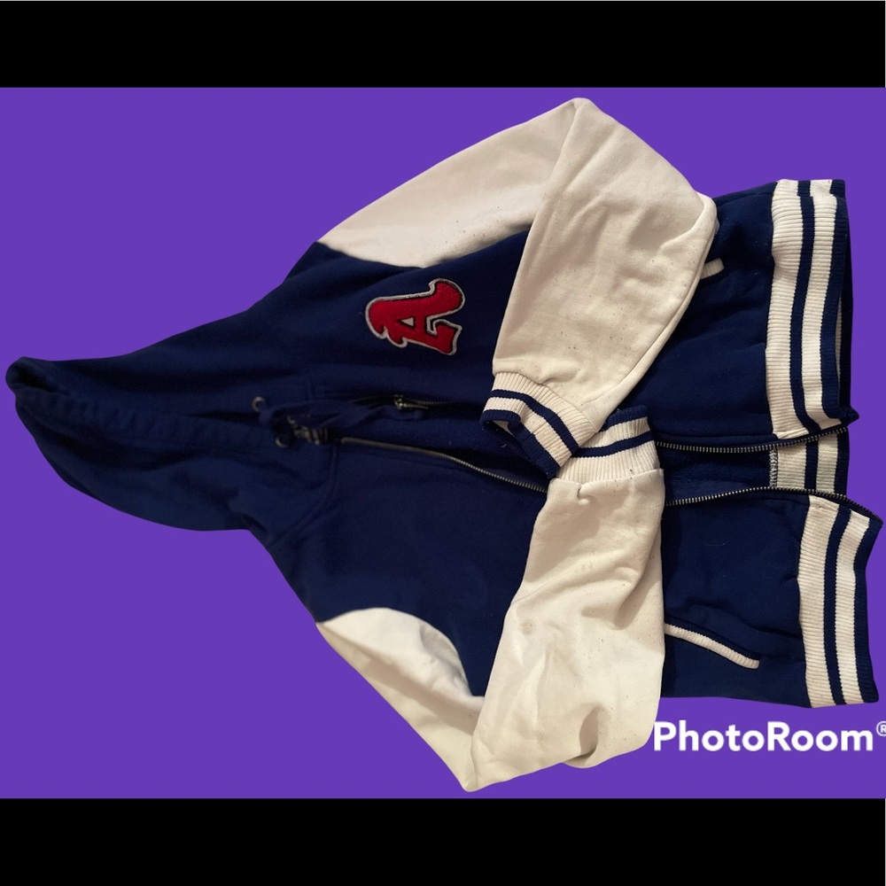 FLEECE VARSITY JACKET